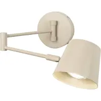 Lumidora Wandlamp 75324 - Voor binnen - SYDNEY - GU10 - Beige - Zand - Metaal