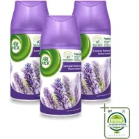 Air Wick 3 x Freshmatic - Luchtverfrisser Navulling - Pure Fresh Lavendel - 250ml - Grootverpakking - Vaatwasstrips - Luchtverfrisser - Lavendel - Geurverspreider - Geurstop - Frisse Geur
