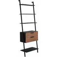 DTP Home Wandrek Cosmo 2 Lades Teakhout Naturel Zwart