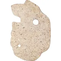 Ptmd Wandpaneel Enrike Ruw Gegoten Aluminium Beige Large