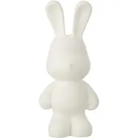 J-Line Konijn Eddy Polyresin Wit Small
