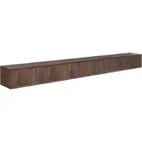 Starfurn Zwevend TV-meubel Madison Mangohout Bruin 280cm