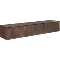 Starfurn Zwevend TV-meubel Madison Mangohout Bruin 160cm