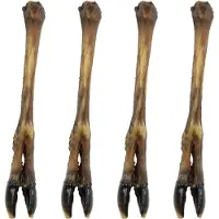 Petsnack Hondenvoer Hertenpoot - Natuurlijke Hondensnack - 4 stuks - Voordeelset