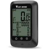 West Biking fietscomputer fiets GPS draadloos voor MTB in racefiets