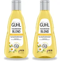 Guhl 2 x - Shampoo - Fascinerend Blond - 250 ml - Voordeelverpakking - 2 stuks