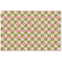 MuchoWow Deurmat 90x60 cm - Droogloopmat Patroon - Smileys - Blokken - Mat voor binnen - Schoonloopmat - Deurmatten met print - Inloopmat