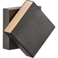 Nordlux Doos 3x Turn LED Wandlamp | 13.8W 2700K 800lm 827 | ip44 | Dimbaar | Zwart