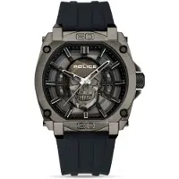Police Analoog horloge 'Watch Norwood-Skull' zwart