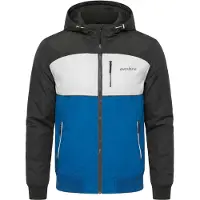 OMBRE Jas - Rits - Effen Donkerblauw / Grafiet L