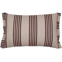 Vtwonen Pure Stripe Cushion Sierkussen - 40 x 60 cm cm - Naturel