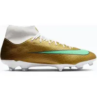 Nike Mercurial Superfly 11 Mbappé Academy Gras / Kunstgras Voetbalschoenen (MG) Goud Groen Wit