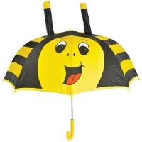 Simply For Kids Kinder Paraplu Bij voor Kinderen - 3 tot 8 jaar | Kinderparaplu | Regen | Paraplu's | Bij