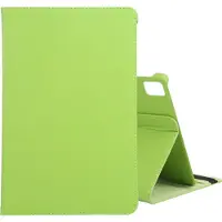 Mobigear Tablethoes geschikt voor Apple iPad Air 13 Inch (2026) Hoes | DuoStand Draaibare Bookcase - Groen
