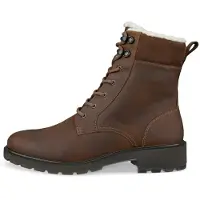 Ecco Metro Vienna Mid Veterboots bruin Nubuck - Dames - Maat 42