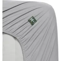 Beddinghouse - Percale katoen - Hoeslaken - 180x220 cm - Licht grijs
