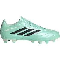 Adidas Copa Pure IV Club Gras / Kunstgras Voetbalschoenen (MG) Kids Mintgroen Zwart Wit