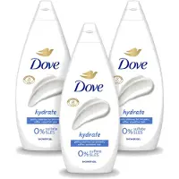Dove 3 x Douchecrème - Hydrate - 720 ml - Voordeelverpakking - 3 stuks