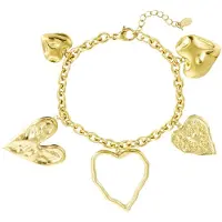 Yehwang Heartful statement armband