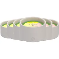 Spaas 6x Mini Citronella Buitenkaars Brandduur ± 15 U Levendig Groen