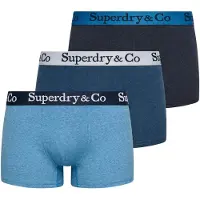 Superdry Boxershorts marine / lichtblauw / donkerblauw