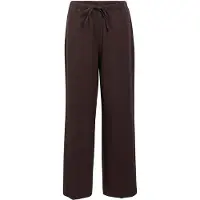 Object Pantalon 'OBJLisa' chocoladebruin