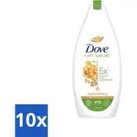 Dove 10 x - Douchegel - Replenishing - Hydraterend en verzorgend - 400 ml - Voordeelverpakking - 10 stuks