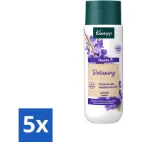 Kneipp 5 x - Douchegel - Relaxing - Ontspannende Geur - 200 ml - Voordeelverpakking - 5 stuks