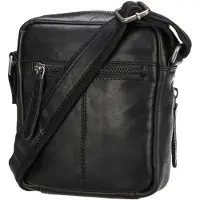 Chesterfield Schoudertas Bremen Unisex Zwart