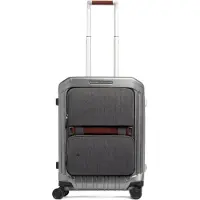 Piquadro PQLM-cabinewagen met 4 wielen, 55 cm, laptopvak bruin