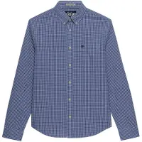 Superdry Overhemd blauw / wit