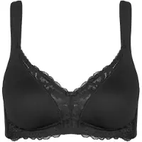 Triumph Niet voorgevormde bh Modern Lace+Cotton | Maat: 85D | Kleur: Black