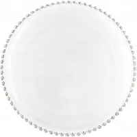 Artpol Glazen Onderschotel Mat Transparant 33x33x2 cm