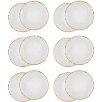 Lubiana Kerajet Desertborden 20,5 cm - Set van 12 stuks