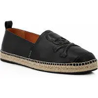 Philipp Plein Espadrilles 'Skull' zwart