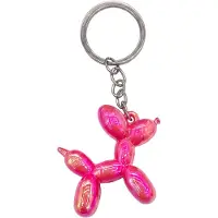 Clayre & Eef Sleutelhanger Roze Metaal