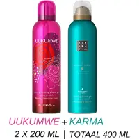 RITUALS - Shower Gel Duo Set - Uukumwe Shower Gel 200 ml + Karma Shower Gel 200 ml - 2 x 200 ml = 400 ml - Douchegel - Doucheschuim