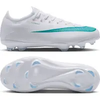 Nike Mercurial Vapor 17 Pro Gras Voetbalschoenen (FG) Kids Wit Turquoise