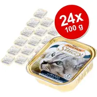 Stuzzy Sterilised Paté met kip kattenvoer 100 gram 4 trays (128 x 100 g)