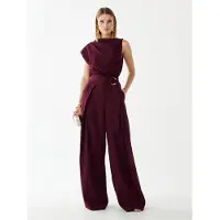 BWLDR Jumpsuit 'ARIES' bourgogne