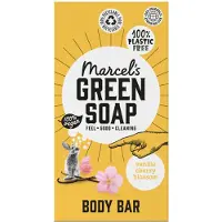 Marcel's Green Soap 6x Showerbar Vanilla & Cherry Blossom 150 Gr