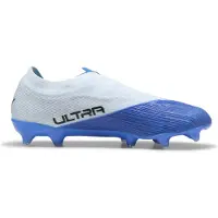 Puma Ultra Nitro 7 Match Veterloze Gras / Kunstgras Voetbalschoenen (MG) Lichtblauw Blauw Lime