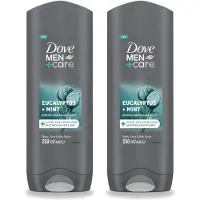 Dove 2 x Men+Care Douchegel - Eucalyptus & Mint - 250 ml - Voordeelverpakking - 2 stuks