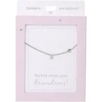 Depesche ketting zilver S letter hanger cadeau modern 47cm.