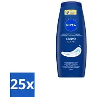 Nivea 25 x – Douchegel – Creme Care – 650 ml - Voordeelverpakking - 25 stuks