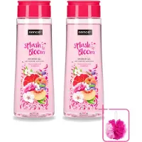 Sence 2 x - Floral Moments & Grapefruit - Douchegel - Fris & Fruitig - 300 ml - Bulkverpakking - Douchegel - Douchemop - Fris
