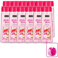Sence 12 x - Floral Moments & Grapefruit - Douchegel - Fris & Fruitig - 300 ml - Bulkverpakking - Douchegel - Douchemop - Fris
