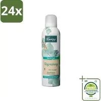 Kneipp Douche Foam Refreshing Mint Eucalyptus 200 ml - Voordeelverpakking - 24 stuks - Douchefoam - Mint en eucalyptus