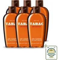 Tabac 6 x Original - Douchegel - Milde reiniging - 400 ml - Wasstrips - Douchegel - Bad En Douchegel - Milde Reiniging - Huid Verzorging - Hydraatatie