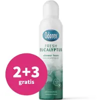 Odorex 2+3 gratis: Showerfoam Eucalyptus 200 ml